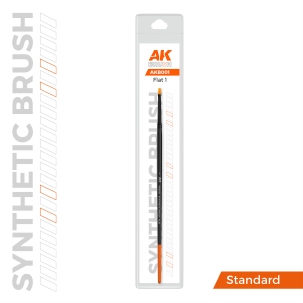 AK Synthetic Brush Flat 1