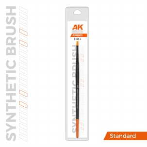 AK Synthetic Brush Flat 2