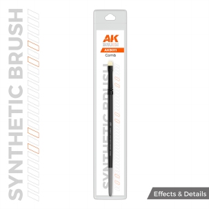 AK Synthetic Brush Comb