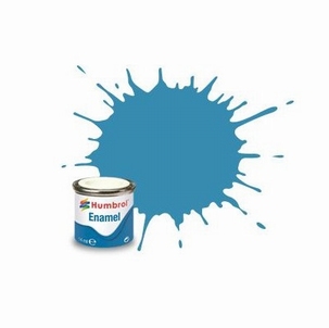 48 Humbrol enamel 14ml. Mediterranean blue 48