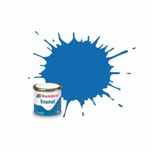 52 Humbrol enamel 14ml. Baltic blue 52