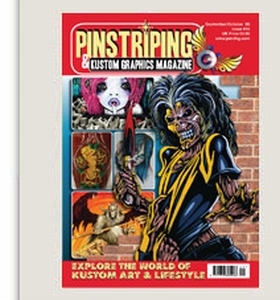 Pinstriping & Kustom Graphics Magazine Nr. 16