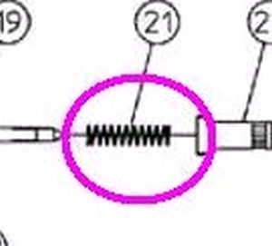 Needle spring HP CP I1353