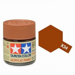 Tamiya Acryl X-34 Metallic Brown