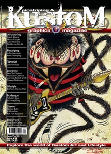 Pinstriping & Kustom Graphics Magazine Nr. 34