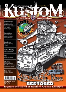 Pinstriping & Kustom Graphics Magazine Nr. 33