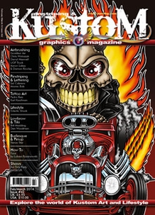 Pinstriping & Kustom Graphics Magazine Nr. 42