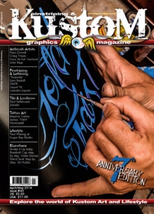 Pinstriping & Kustom Graphics Magazine Nr. 43