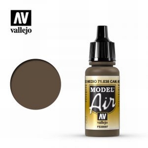 Vallejo Model Air Cam. Medium Brown