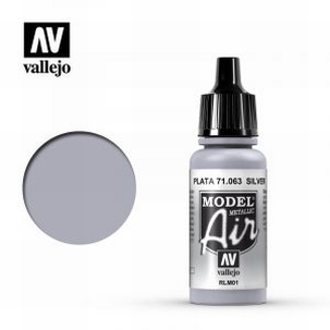 Vallejo Model Air Silver (Metallic)