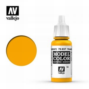 Vallejo Model Color Transparent Yellow 184  Laatste stuks!