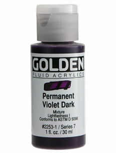 Golden Fluid Permanent Violet Dark