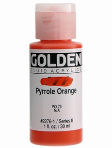 Golden Fluid Pyrrole Orange