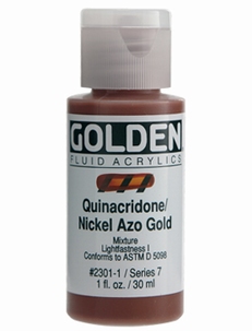 Golden Fluid Quinacridone Nickel Azo Gold