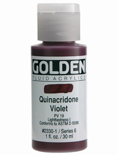 Golden Fluid Quinacridone Violet