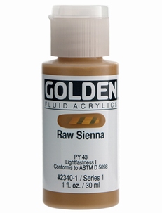 Golden Fluid Raw Sienna