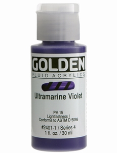 Golden Fluid Ultramarine Violet