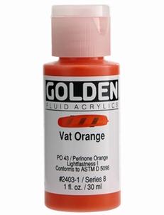 Golden Fluid Vat Orange